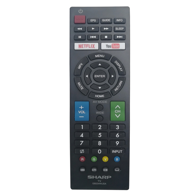 Điều khiển tivi sharp model gb234wjsa