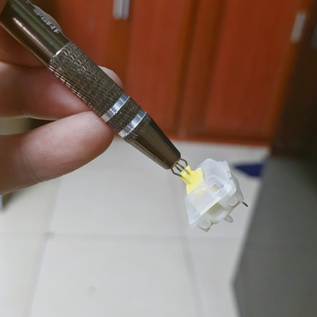 Nhíp 4 chân stem picker - Dụng cụ gắp stem switch hỗ trợ lube cho switch bàn phím cơ