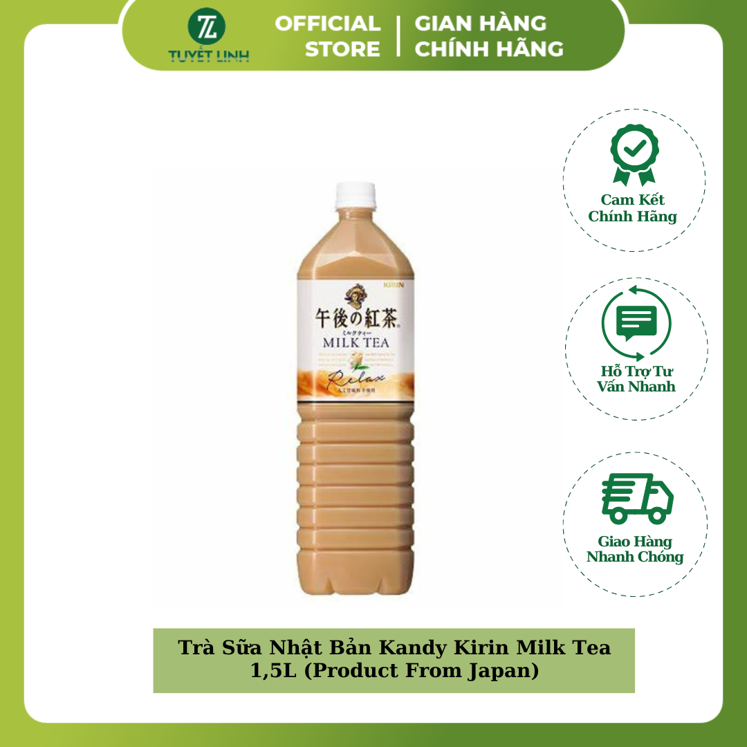 Trà sữa nhật bản kandy kirin milk tea 1,5l