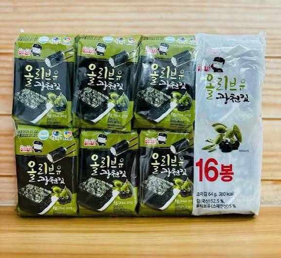 (Combo 9 gói) Rong biển ăn liền Hàn Quốc