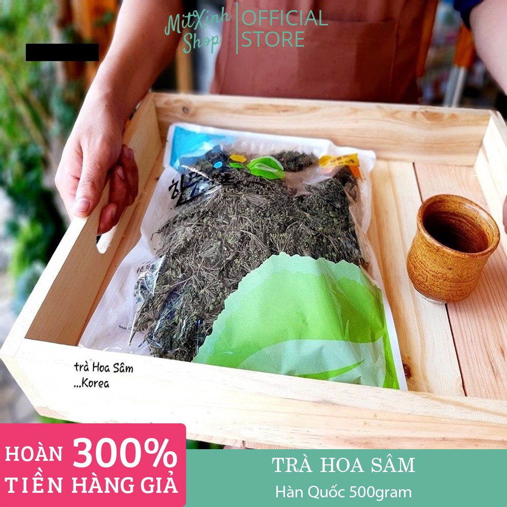 Trà hoa sâm hàn quốc túi 500gr - cam kết hàng