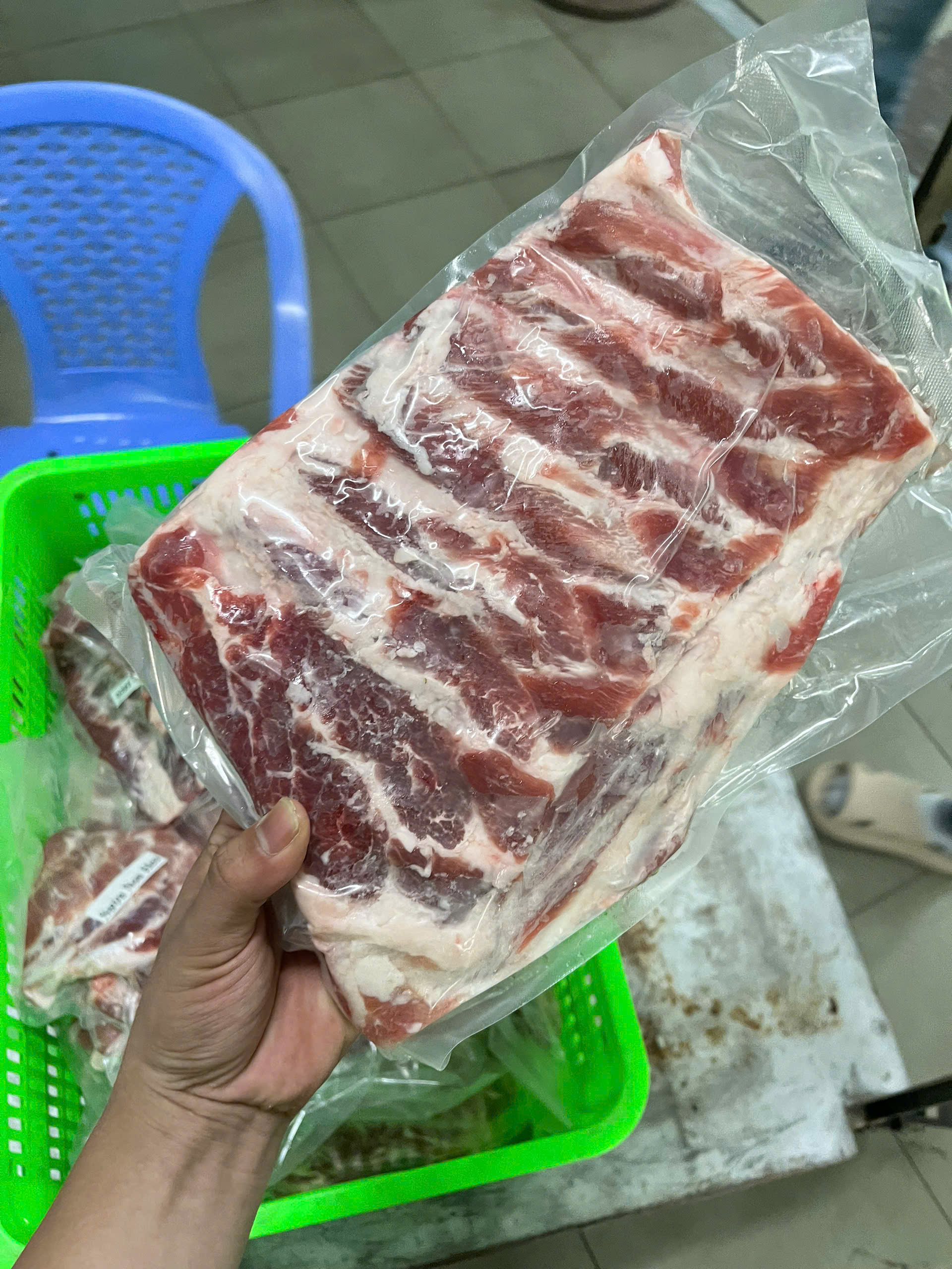 Sườn non heo - Túi 1kg (giao hoả tốc tphcm)