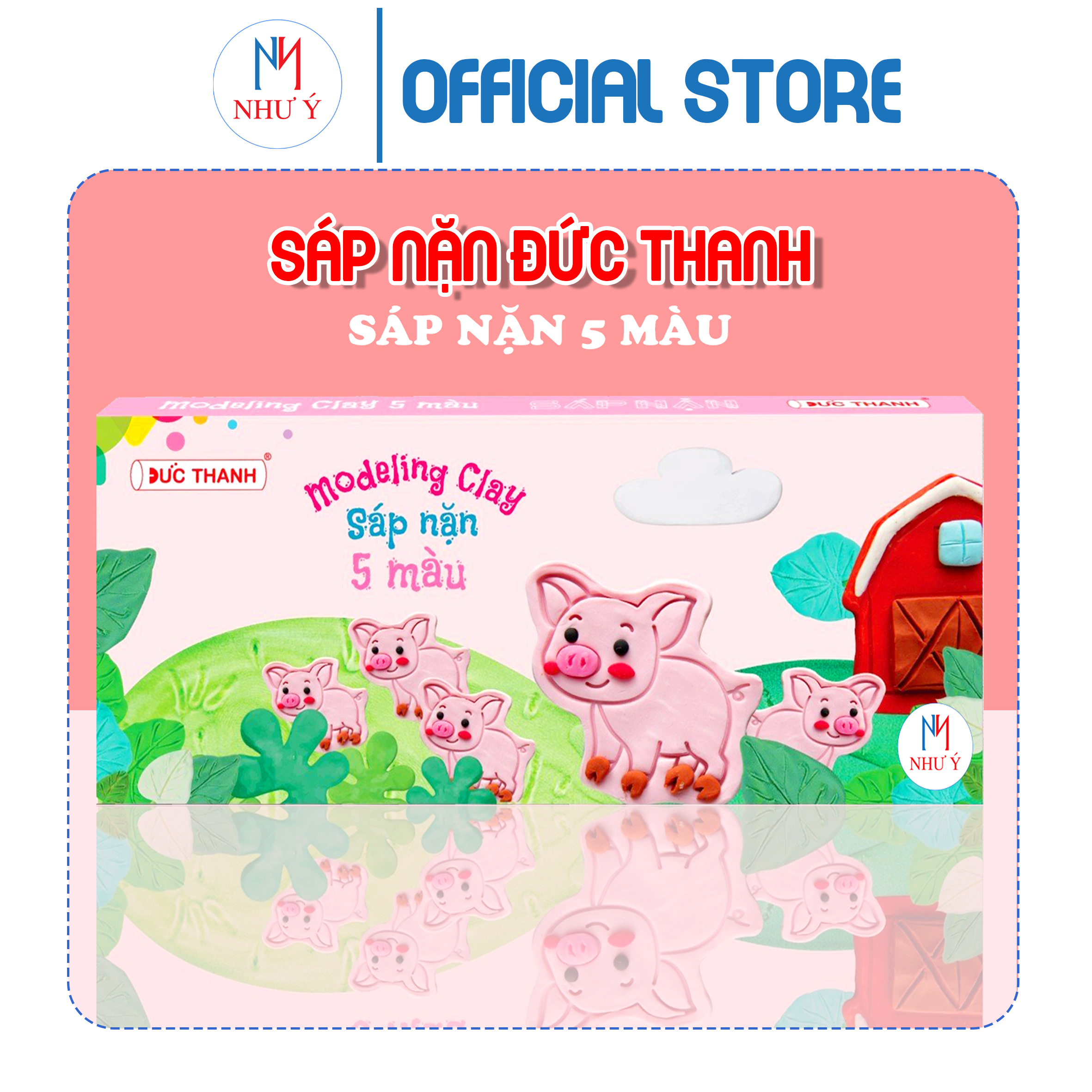 Đất nặn hada, 10 màu