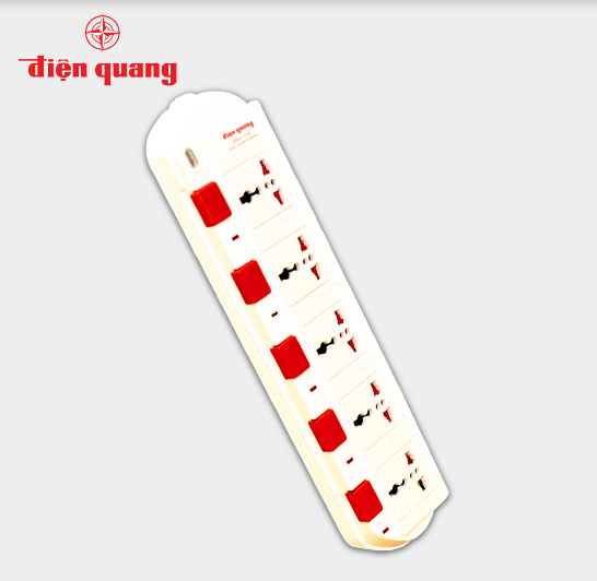 Ổ cắm điện quang đq esk sm750sl-2m