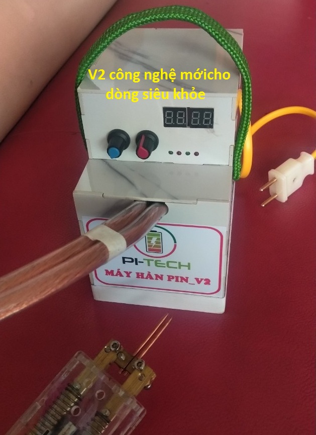 Máy hàn điểm tay hàn linh hoạt PI-TECH công suất lớn