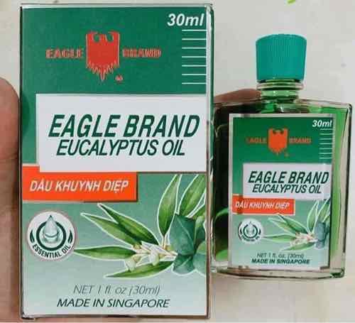 Dầu khuynh diệp con ó ea.gle brand eucalyptus oil chai 30ml tinh chất lá khuynh diệp mỹ