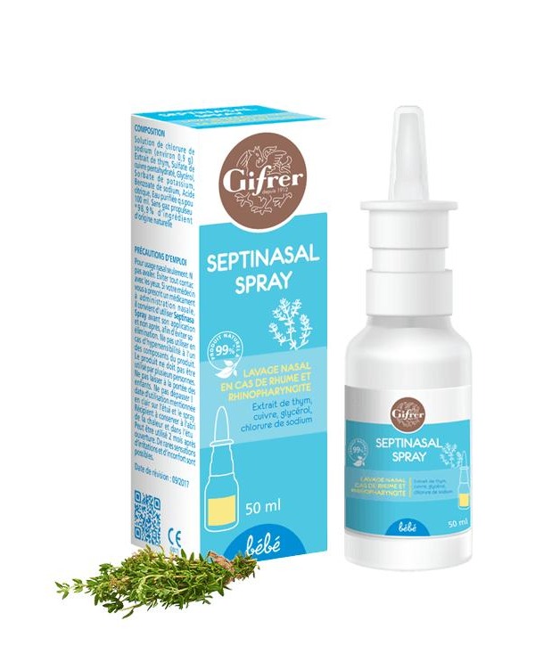 [HCM]Xịt muối kháng viêm Septinasal Spray Gifrer