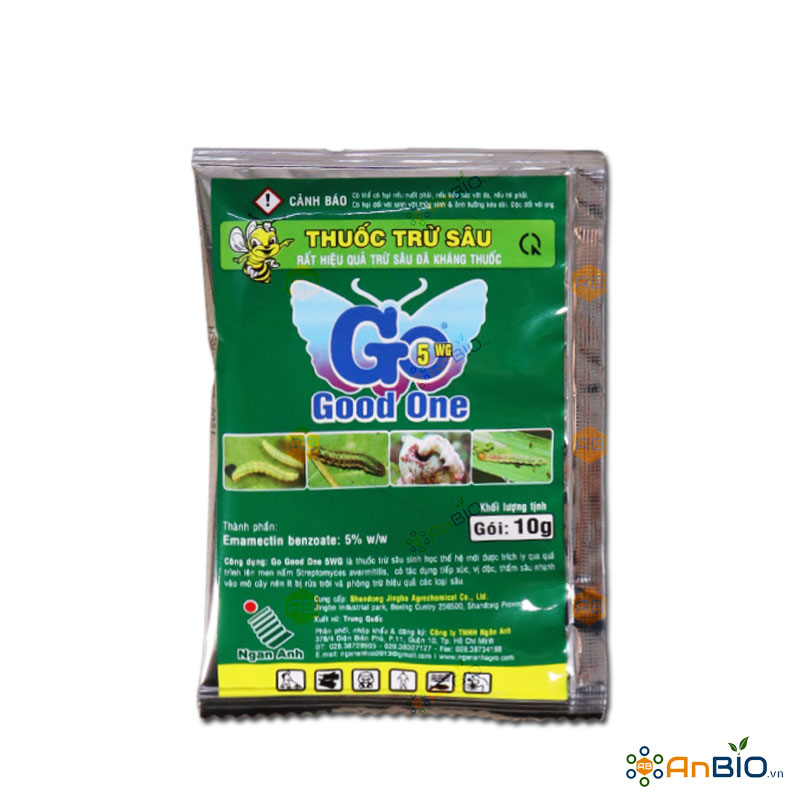 Thuốc trừ sâu GO GOOD ONE 5WG gói 10g ĐẶC TRỊ HỌ BƯỚM ĐÊM GÂY HẠI - A2.1041