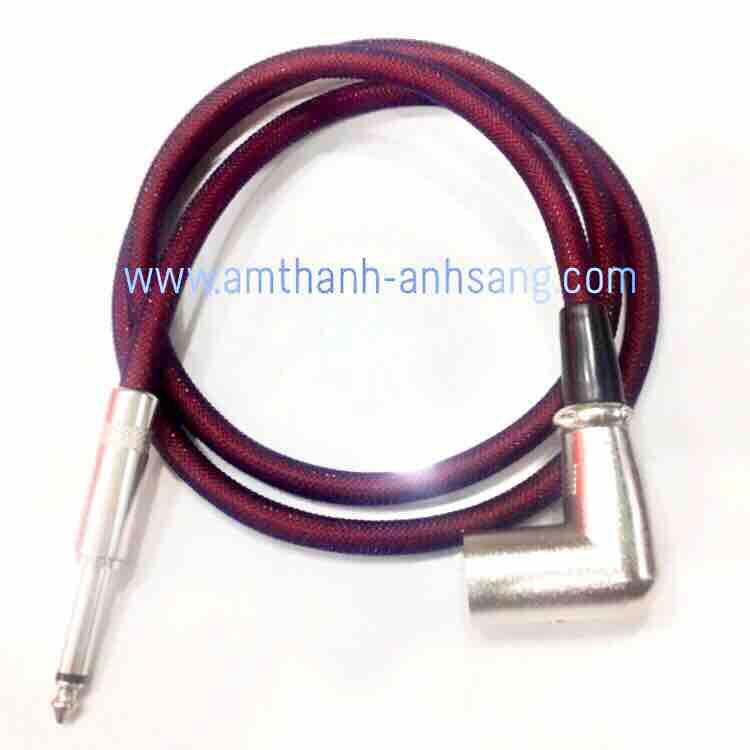 Dây Jack canon đực cong ra 6 ly thẳng 01 dây tín hiệu âm thanh Canon giắt 6 ly