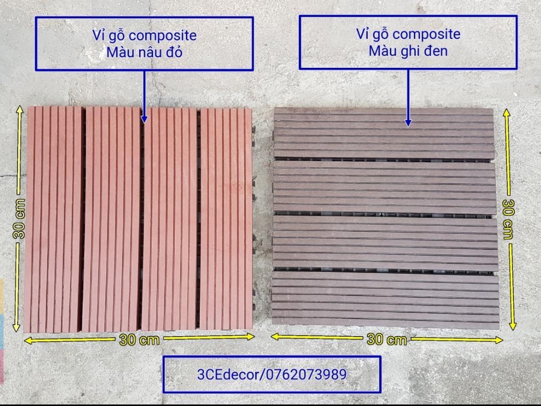 Sàn gỗ composite vỉ nhựa