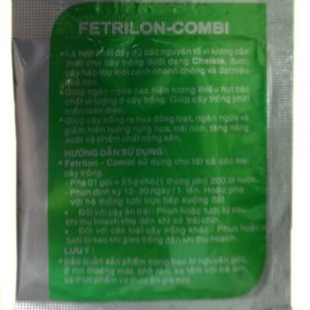 Combo 4 gói phân bón vi lượng qua lá fetrilon-combi chlb đức