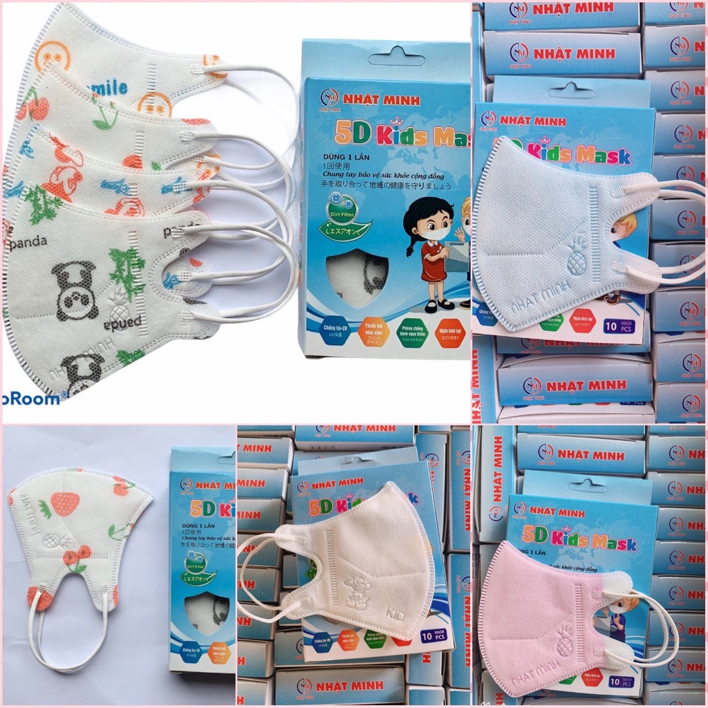 Hộp khẩu trang y tế biden cho bé từ 0- 5 tuổi