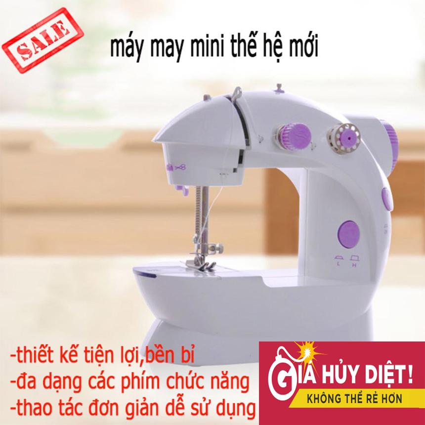 Máy Khâu Mini Có Vắt Sổ, Máy May Mini Tr-616 Cao Cấp Tiện Lợi Hoạt Động Êm Ái Dễ Dàng Thao Tác Sử Dụng May Vá Riêng Cho Các Mẹ Tại Nhà.Bh 6Th Đổi Mới- Bởi SD SHOP SG