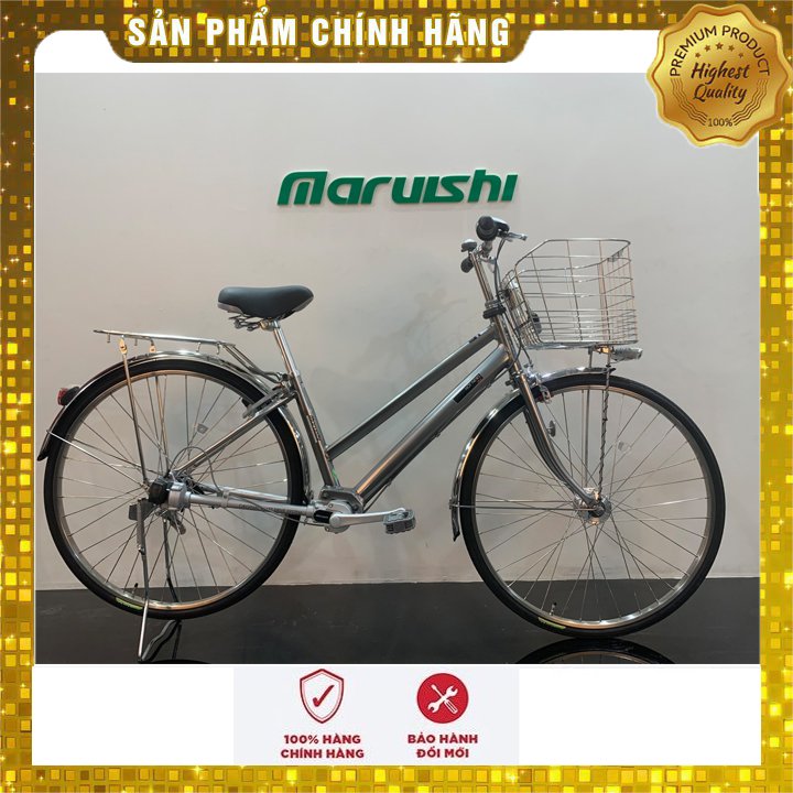 Xe đạp Nhật Bản Maruishi HNA 2733 (bạc)