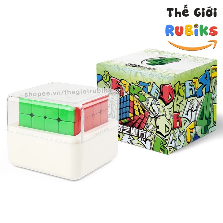 Qiyi mp 4x4 magnetic - rubik 4x4x4 nam châm stickerless