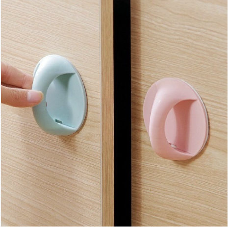( DÍNH SIÊU CHẮC ) COMBO 2 TAY NẮM CỬA , TỦ TIỆN DỤNG, -KÍCH THƯỚC 9X9CM - CHẤT LIỆU NHỰA - GIAO MÀU NGẪU NHIÊN.