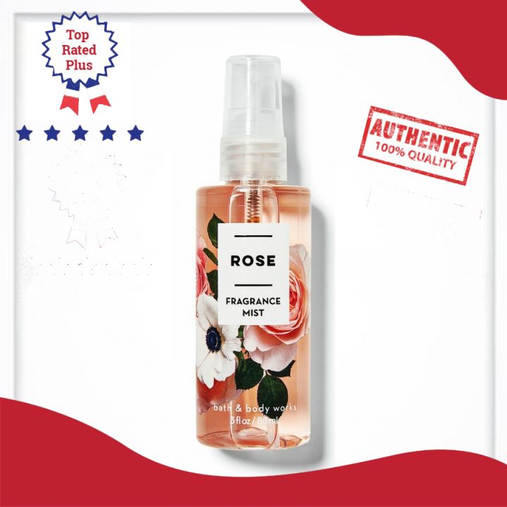 Xịt thơm cơ thể body mist bath&body rose 88ml - hương thơm sang chảnh