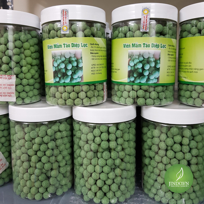 1kg viên mầm tảo diệp lục 2lv936