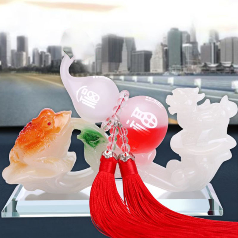 [HCM][MUA 1 TẶNG 2] - Nước Hoa Tượng Phong Thủy Cóc Và Kỳ Lân + tặng kèm nước hoa  + miếng dán chống trượt