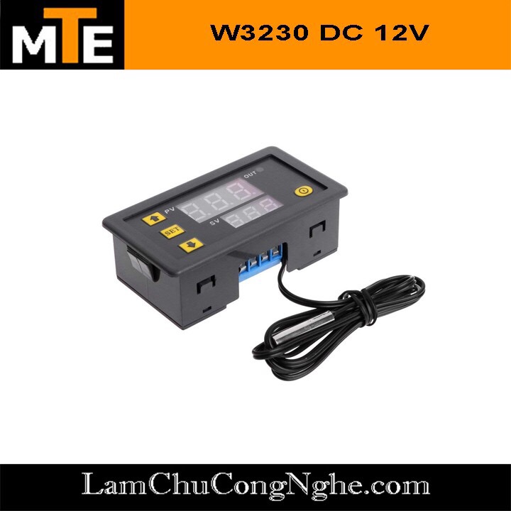 Bộ điều khiển nhiệt độ kỹ thuật số w3230 dc 12v
