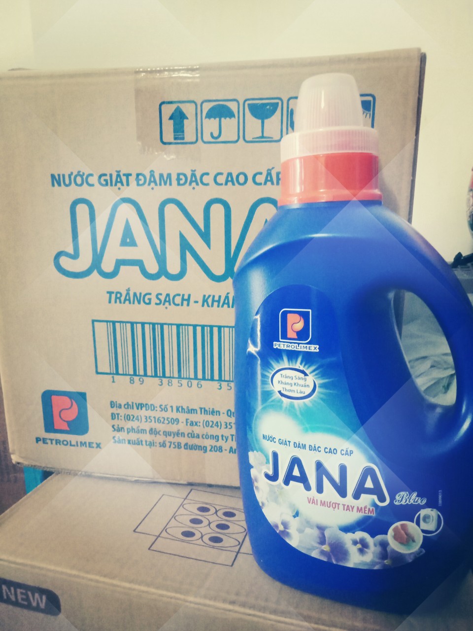 [HCM]NƯỚC GIẶT ĐẬM ĐẶC TRẮNG SÁNG JANA