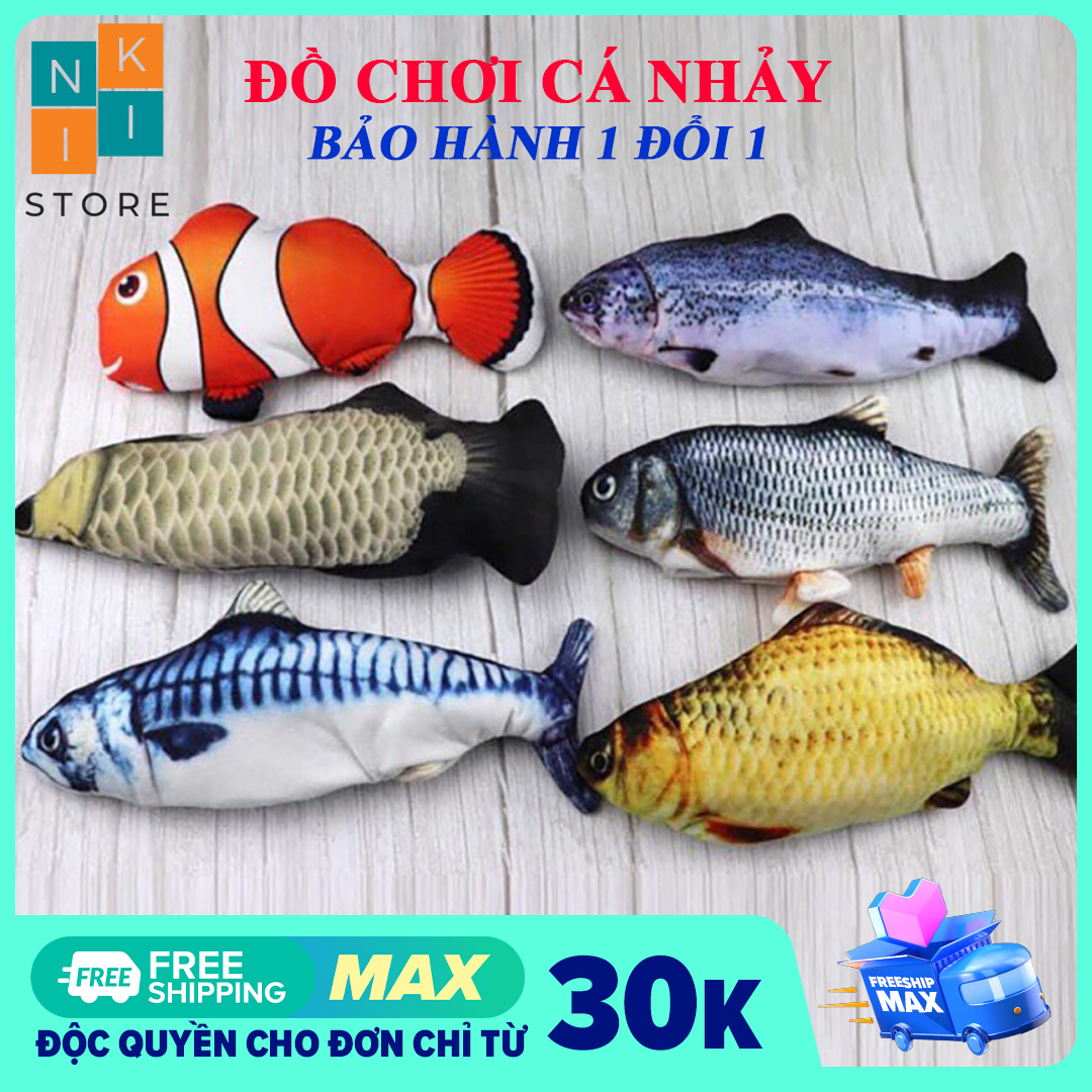 [Siêu Hot] Đồ Chơi Con Cá Nhảy Nhót Vui Nhộn - Đồ chơi cá nhảy, cá nhảy điện tử, cá nhảy tik tok- NiKi Store