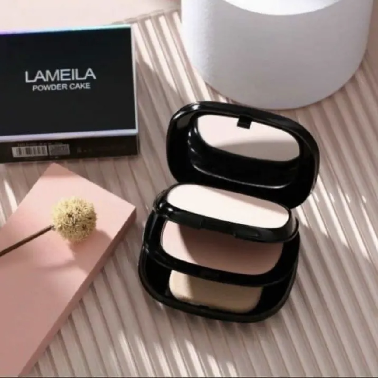 Phấn phủ 2 tầng kiềm dầu lameila