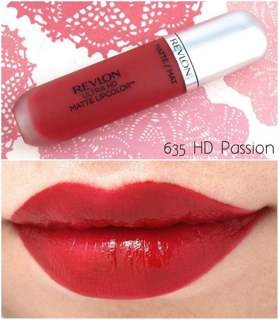 Combo 6 cây son kem revlon ultra hd matte lip color - usa