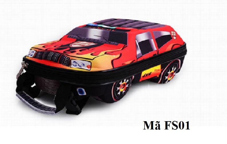 Ba lô oto 3d cho bé fs01