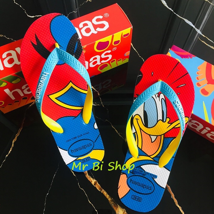Dép Tông Thái Havainas Họa tiết Sống động Thiết kế sang chảnh