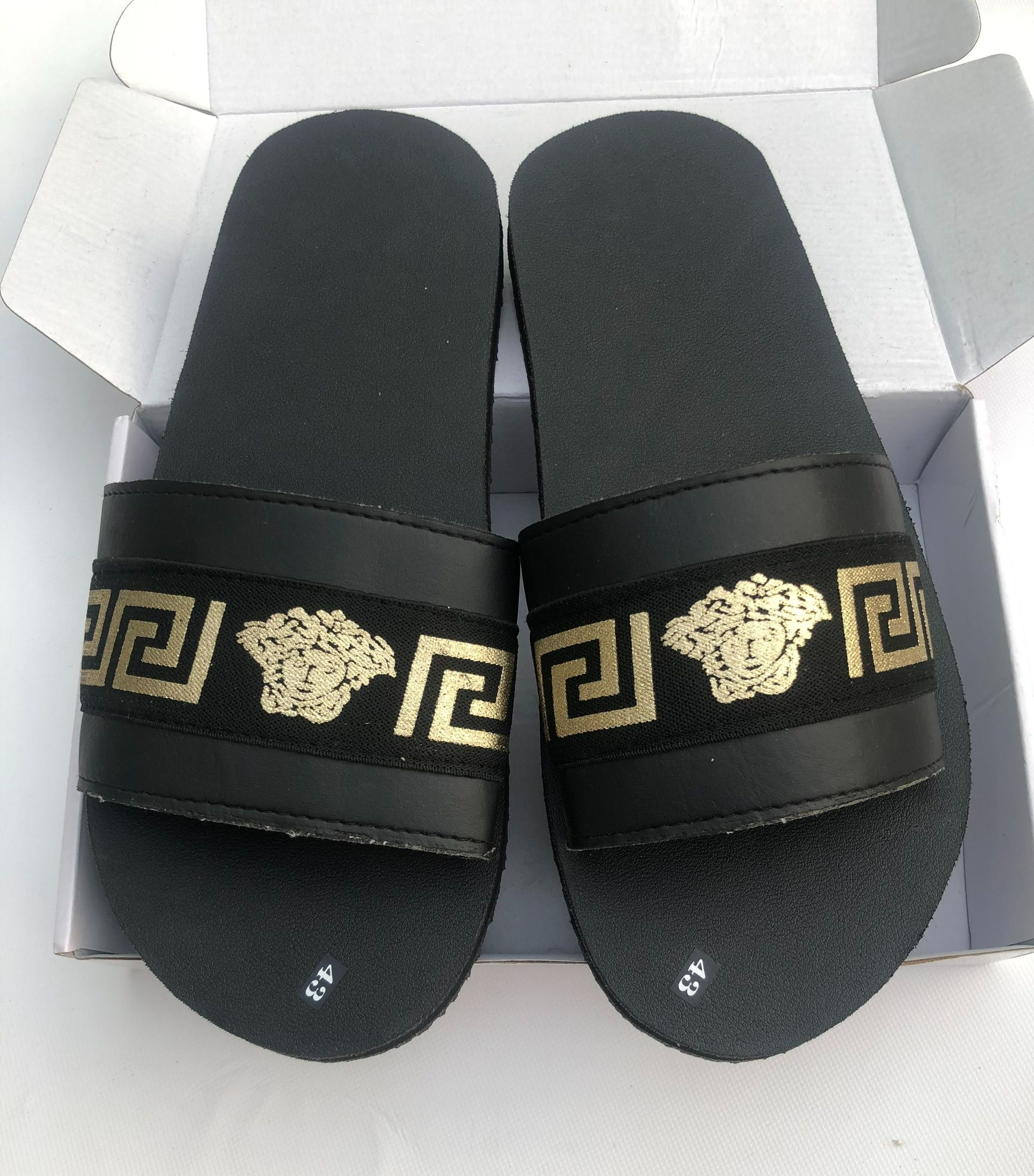 sandal chip chip dép quai ngang nam và nữ đế đen quai đen phối thun size từ 34 nữ đên 44 nam