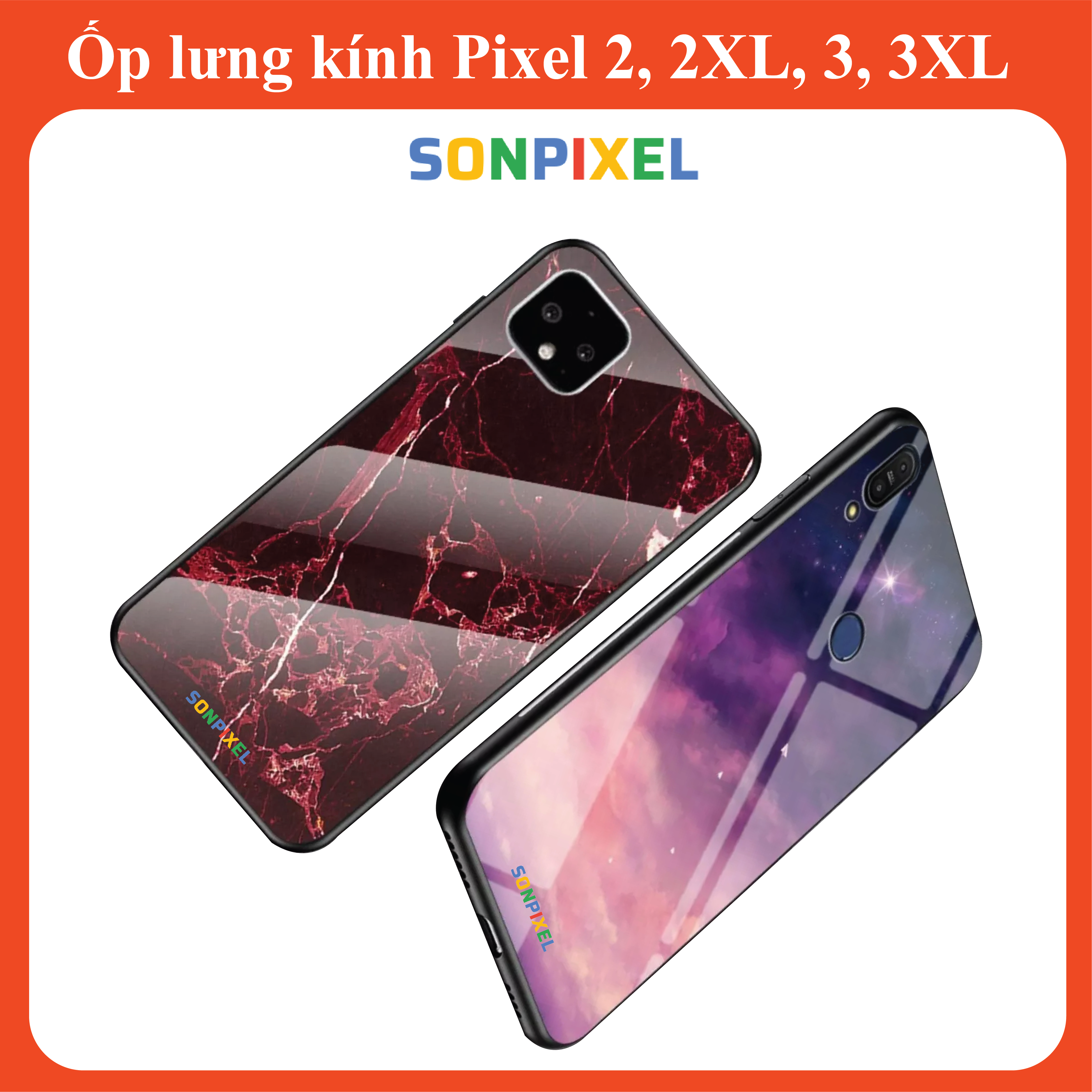 Ốp Lưng Pixel 2/2xl/3/3XL/3a/3axl/4/4xl, Ốp Lưng Cho Điện Thoại Google GG Pixel. SON PIXEL