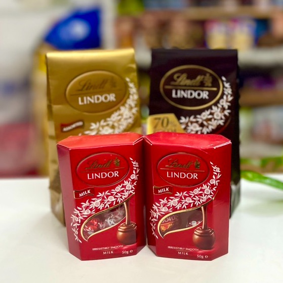 HÀNG ÚC Kẹo socola chocolate Lindt Lindor 50GR 123GR 125GR