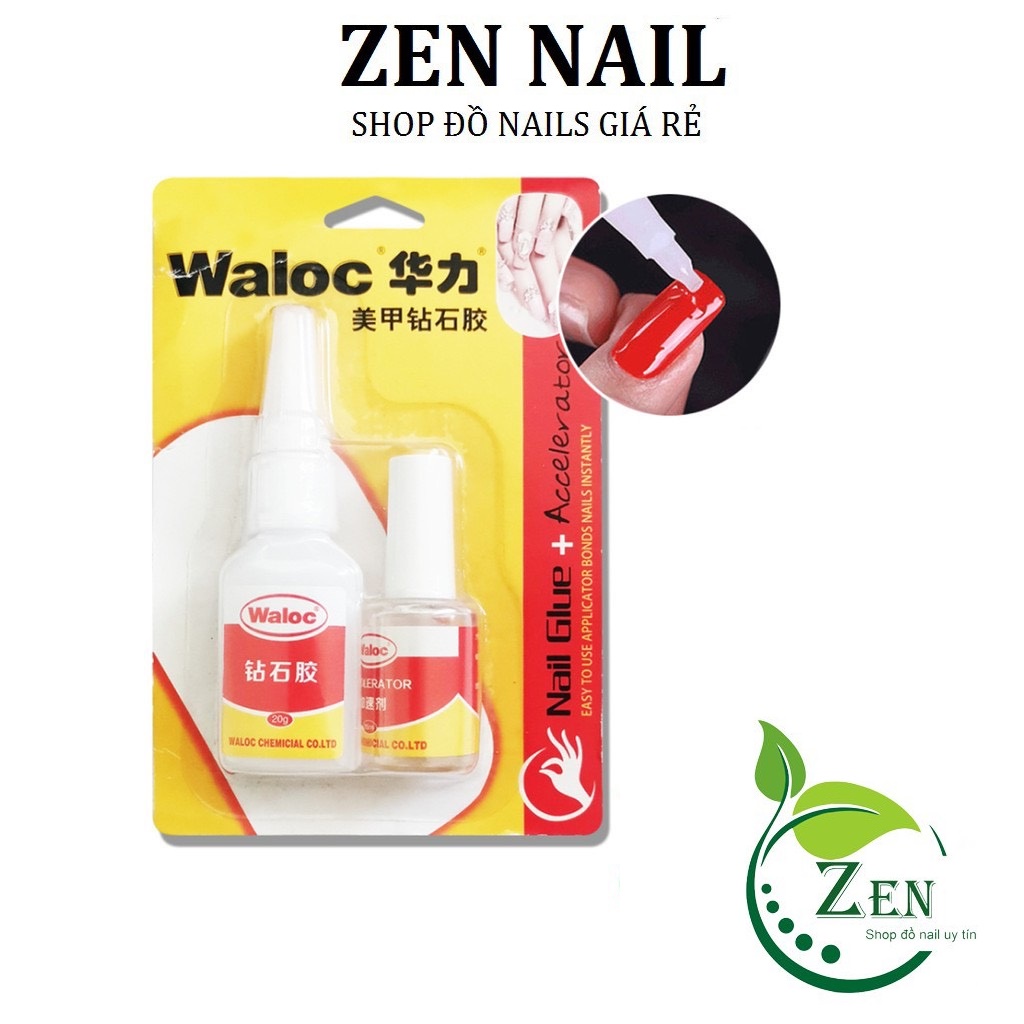 Keo bê tông, keo waloc gắn móng, đính đá siêu chắc