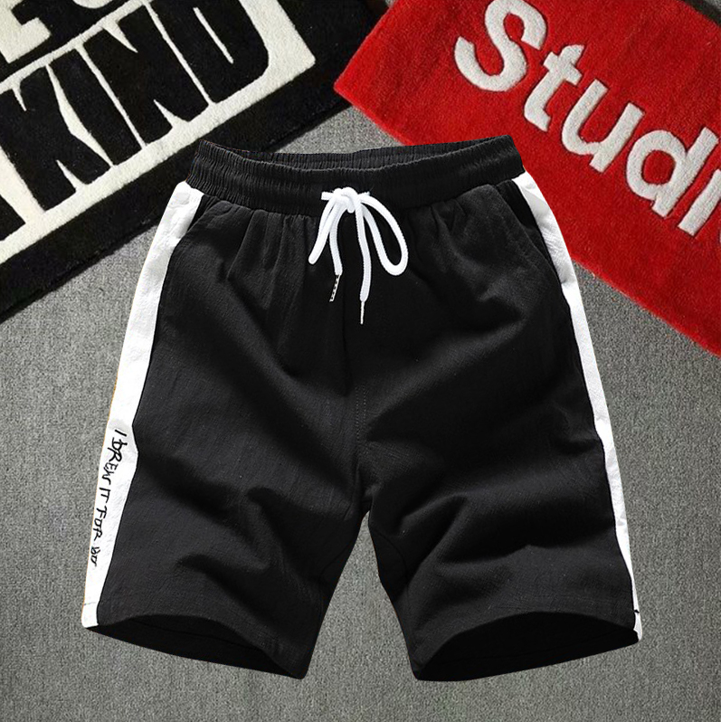 [ Voucher Giảm 50% ] Quần Short Nam Mặc Nhà Mặc Ngủ Phối Một Sọc Chất Vải Thun Thoáng Mát Kiểu Dáng Thể Thao Shiny Sunday MEN SHORTS 051