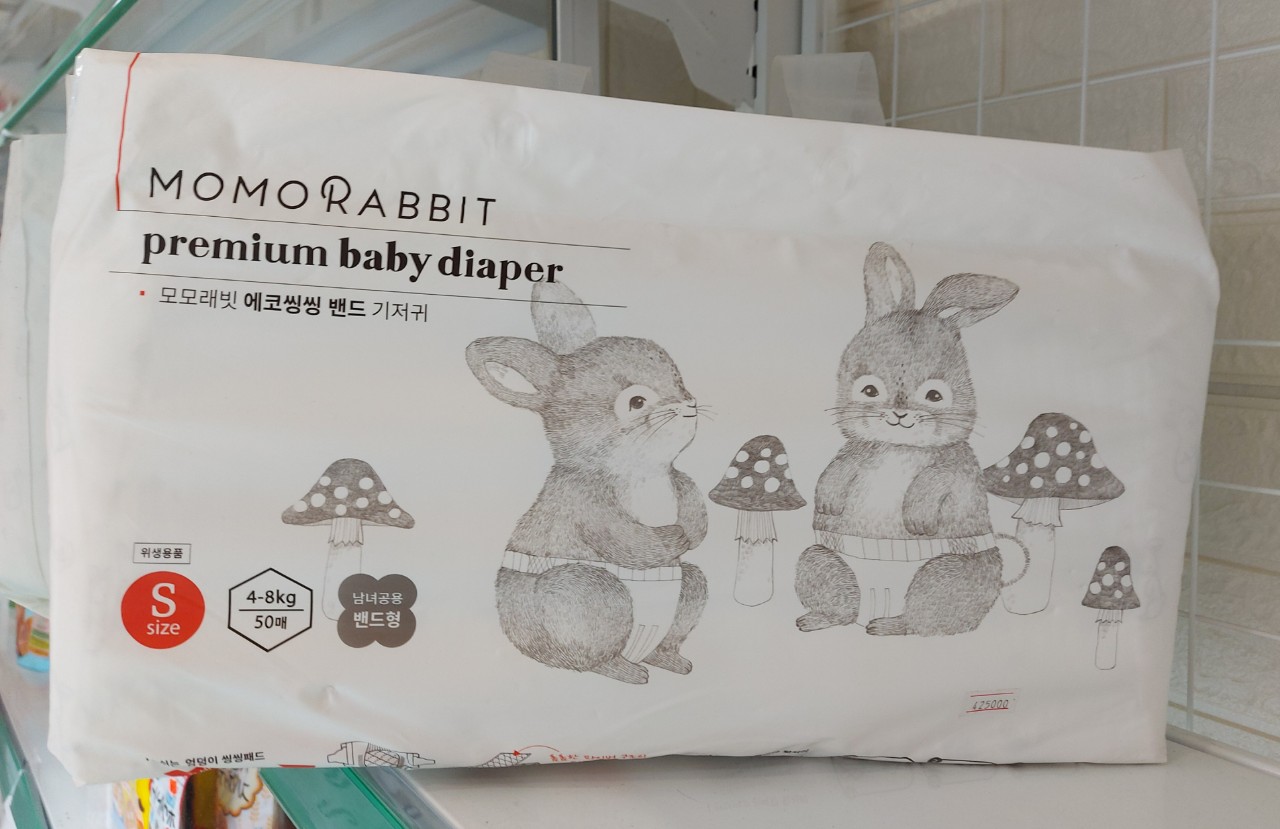 Bỉm Dán  Momo Rabbit Nội Địa Hàn Đủ Size