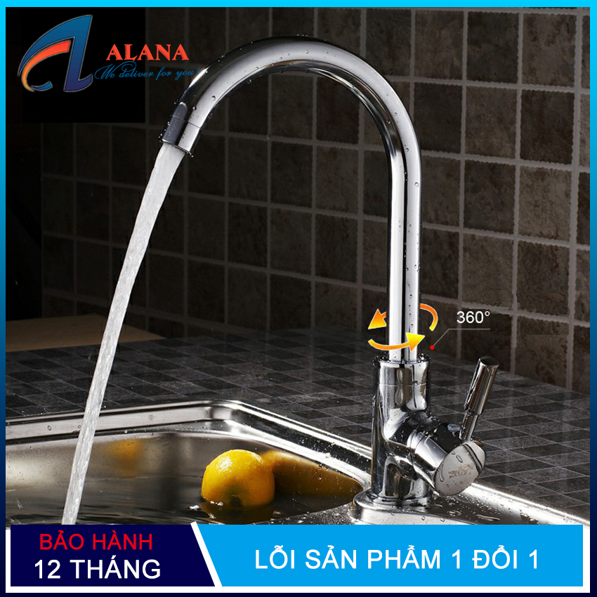 Vòi rửa chén nóng lạnh