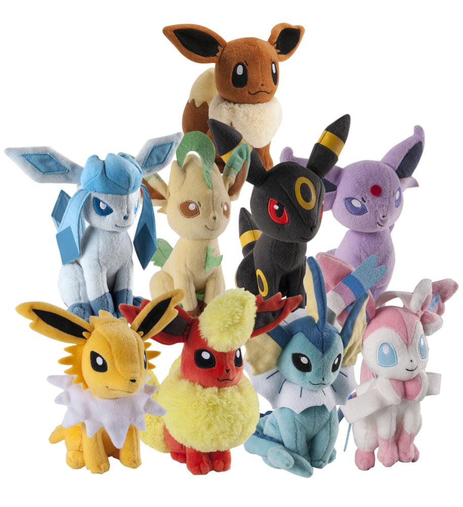 Gấu bông Pokemon - Chồn Eevee tiến hóa hệ bóng đêm Drak Umbreon