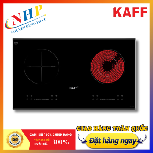 Bếp từ đôi hồng ngoại cảm ứng kaff kf-fl108