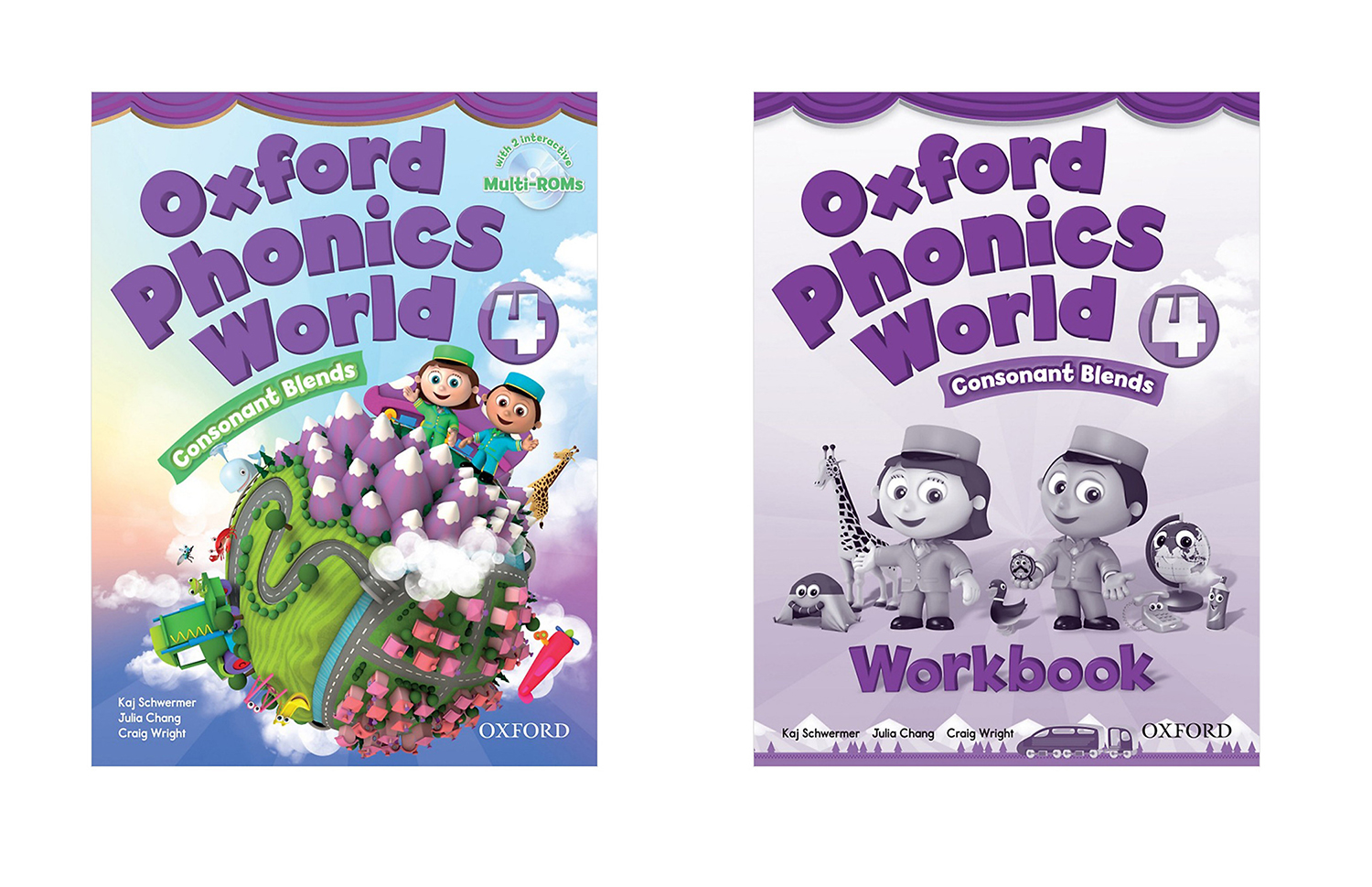 Oxford Phonics World 4 - bộ 2 cuốn