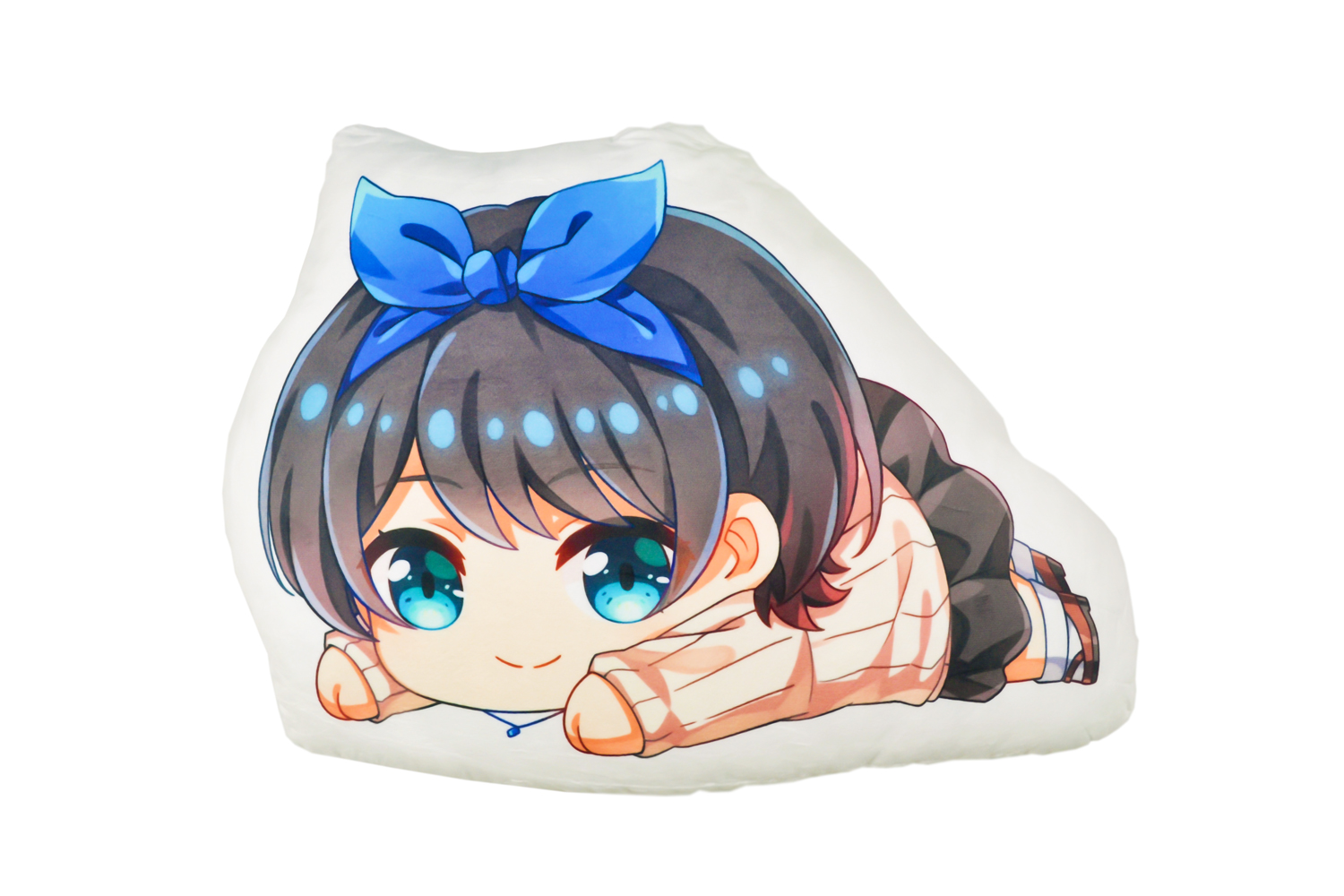 [Thanh lý bán lỗ] Gối ôm gối ngủ Anime Chibi 46x32cm - Kanojo Okarishimasu [PKA] [KS44]