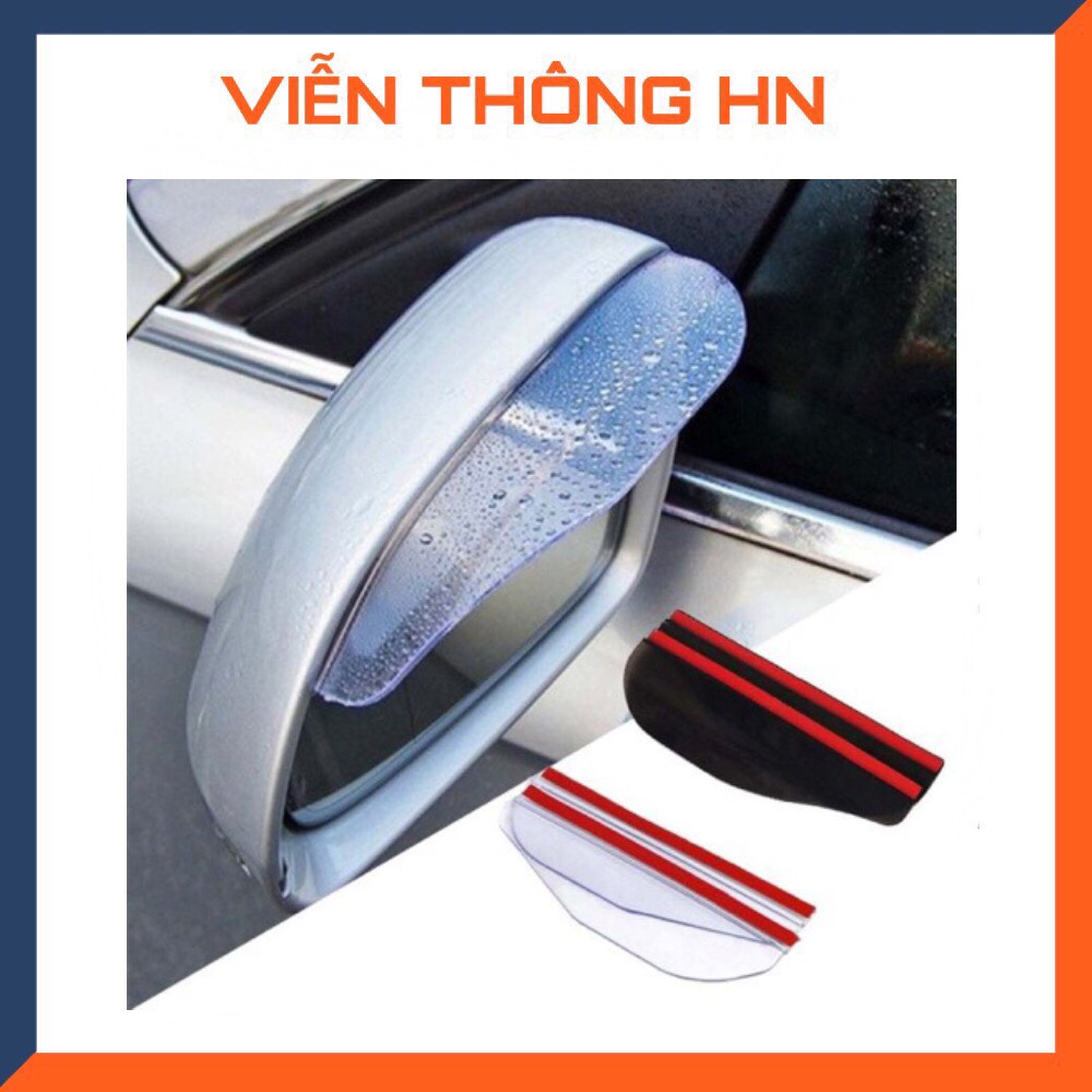 Tấm chắn mưa gắn gương chiếu hậu oto - tấm vè chắn nước mưa chất liệu carbon không thấm nước cho xe hơi ô tô - bộ 2 cái ứng dụng cho ô tô xe hơi