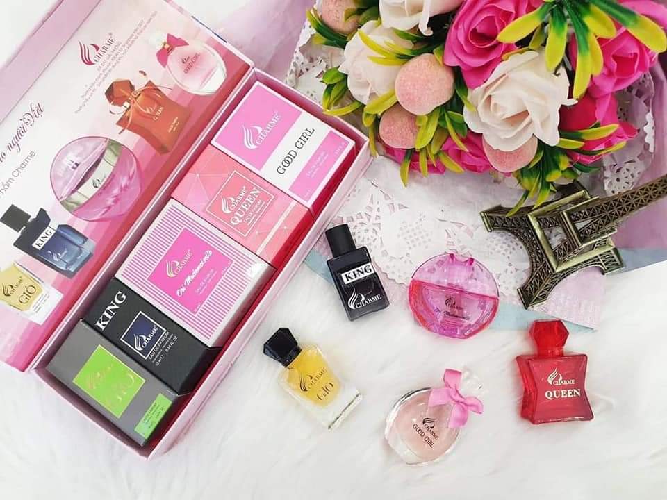 Sét 5 chai nước hoa mini chamre 10ml