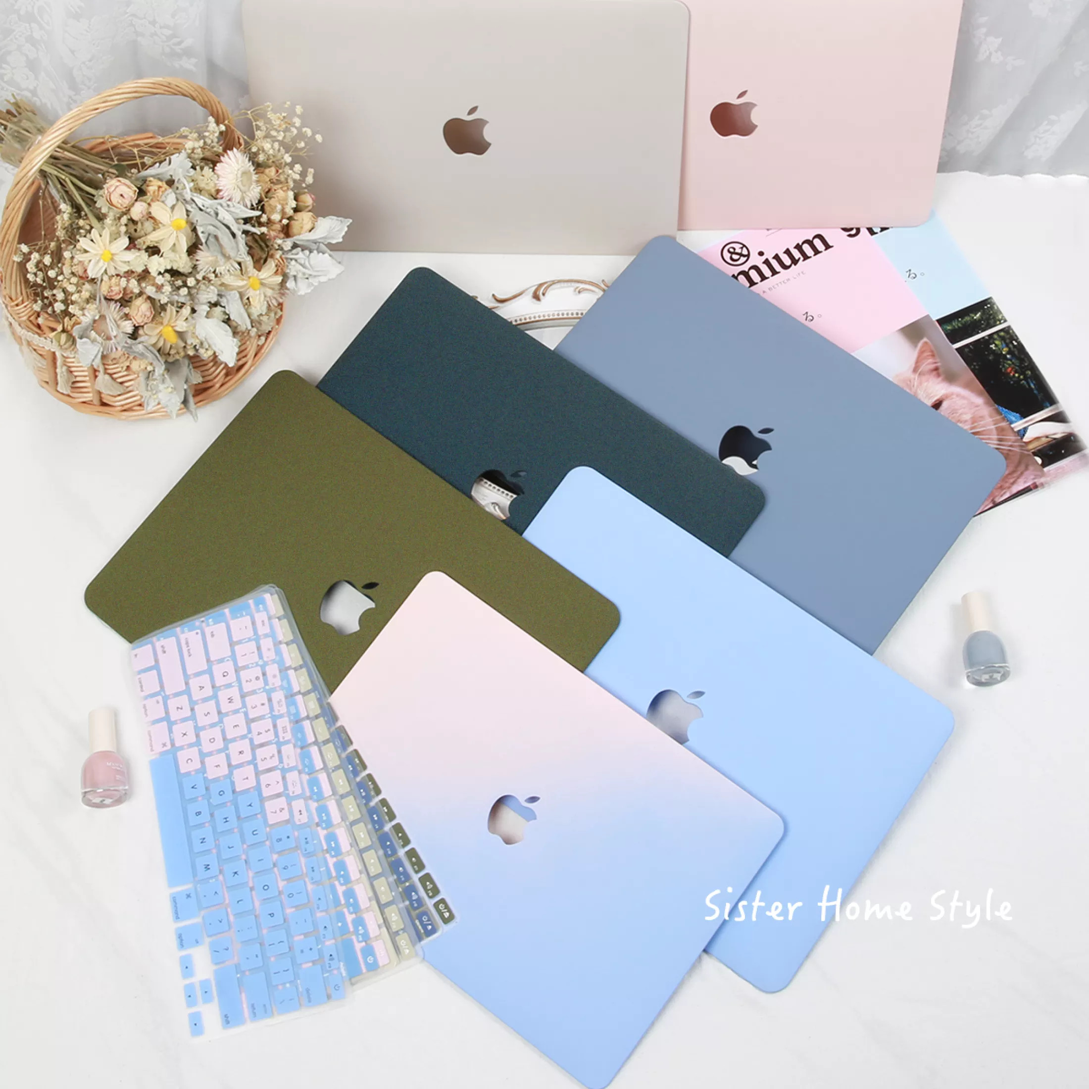 Combo Case ,Ốp Macbook Pro Retina 15 ichn (15.4” Retina A1398) tặng kèm nút chống gãy sạc