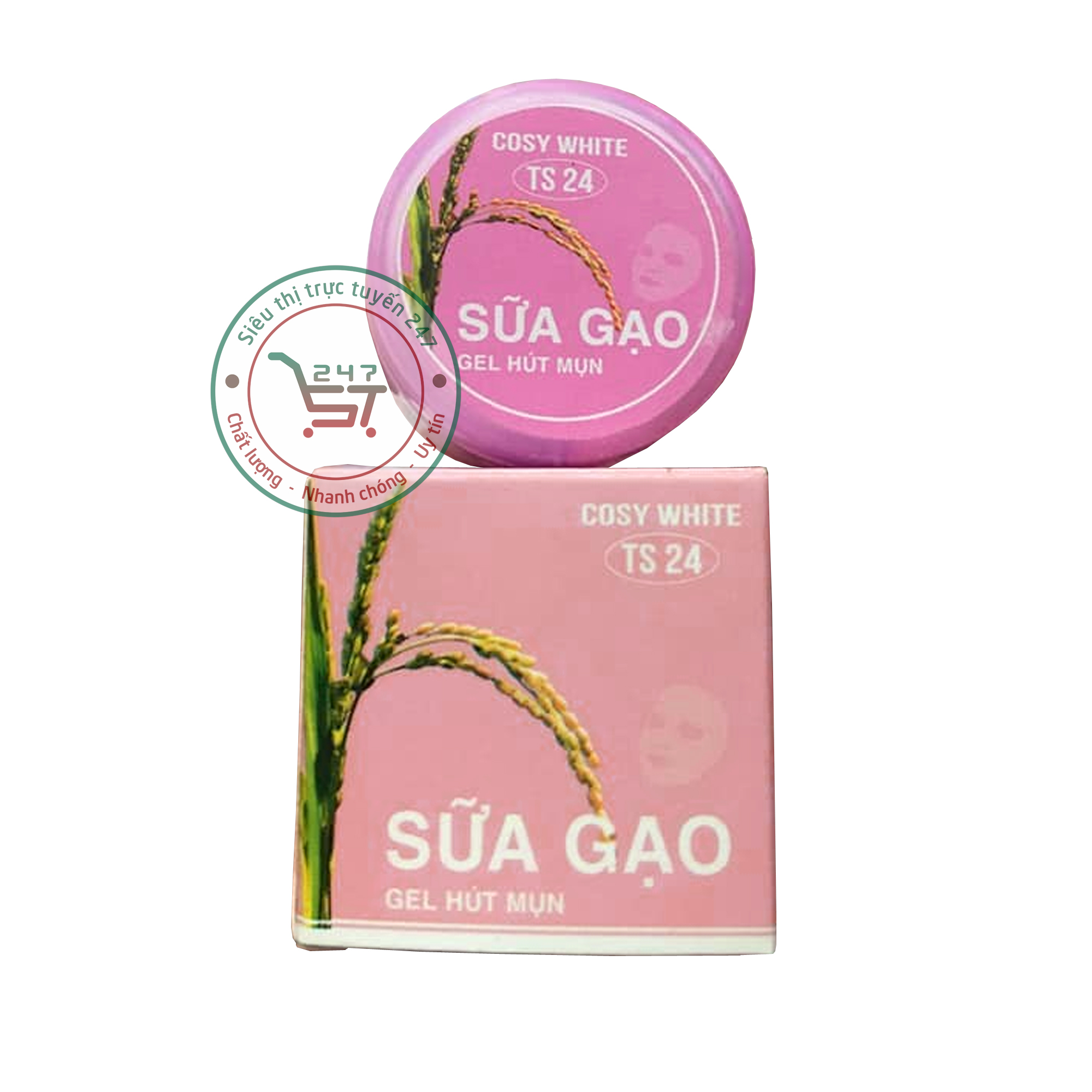 Gel lột mụn Sữa Gạo Cosy White 10g Gel hút mụn nhanh chóng hiệu quả
