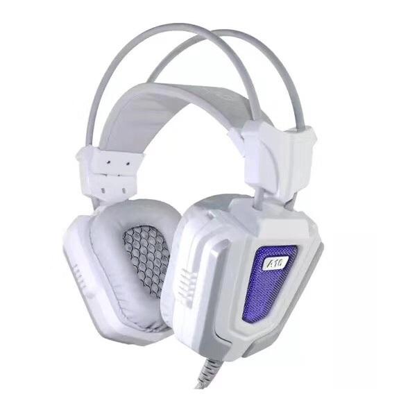 Tai Nghe Chuyên Game A16 Siêu Đẹp Siêu Hay chụp tai Tai nghe Qinlian A16có dây hỗ trợ microphone game thủ chuyên nghiệp