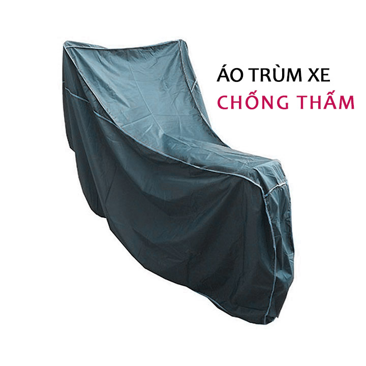Áo Trùm Xe Máy Chống Thấm Nước, Chống Bụi