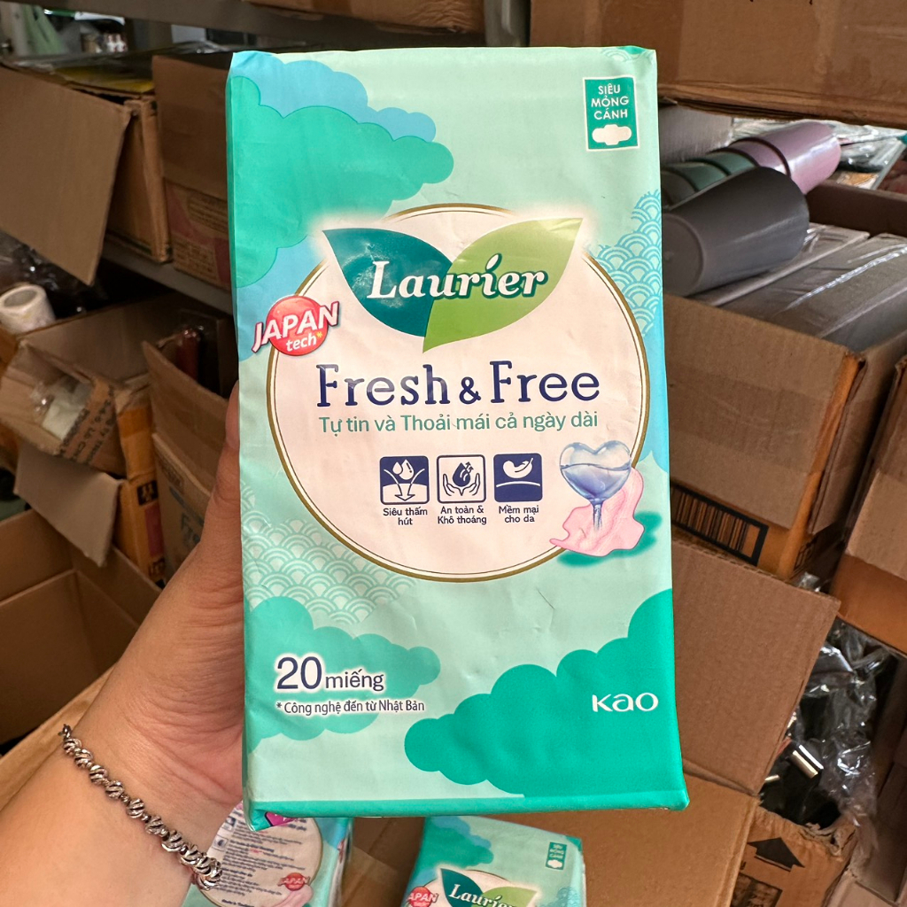Combo 2 gói Băng vệ sinh Laurier - Cánh