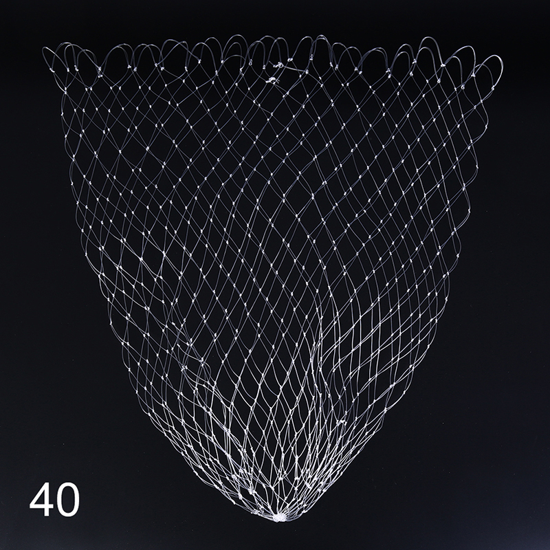 KUVN Dụng cụ câu cá dây lưới lưới lỗ sâu gấp Lưới nhúng 3 kích cỡ