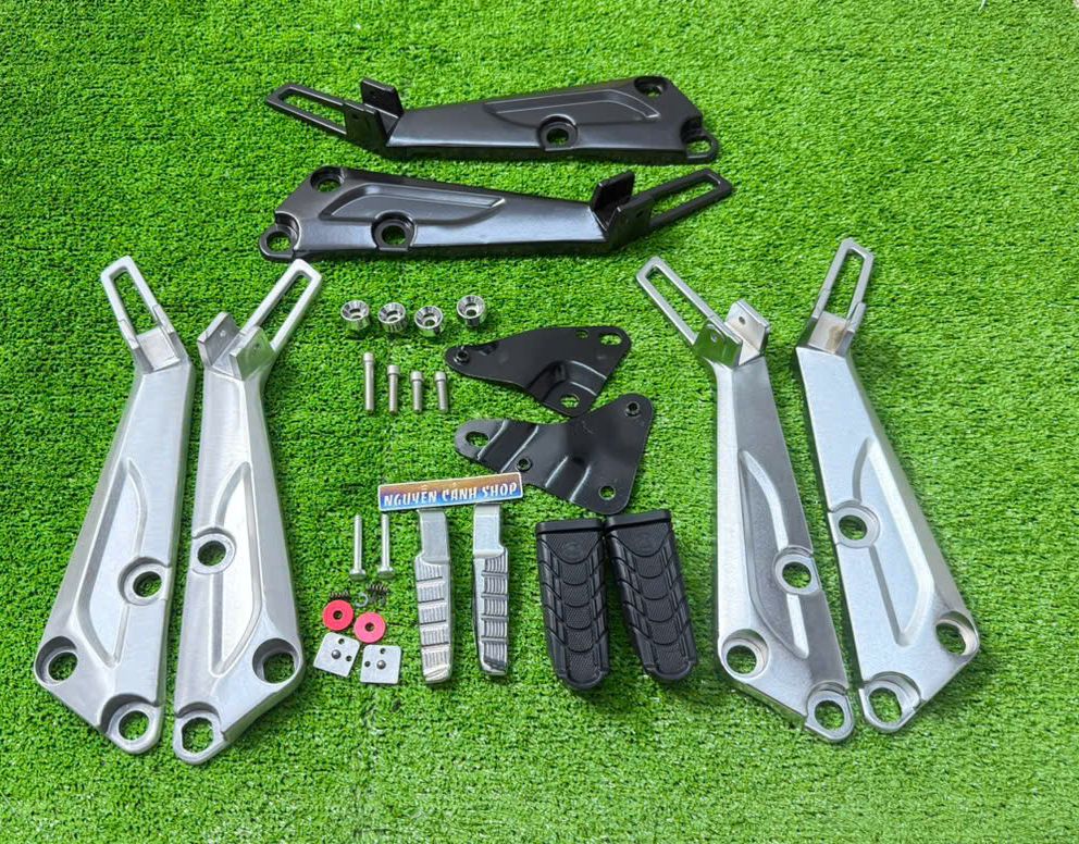 Combo Bộ gác chân wave 2000-2004- gác chân wave dài